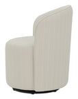 Sylvie - Swivel Chair - White