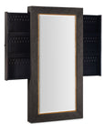 Big Sky - Floor Mirror With Jewelry Storage - Dark Gray