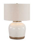 Jarret - Glaze Table Lamp - White