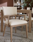 Sonnet - Upholstered Dining Chair (Set of 2) - Beige / Light Brown