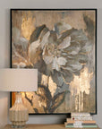 Dazzling - Floral Art - Light Brown