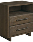 Modern - Open Storage Nightstand