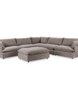 Caplan - 6 Piece Modular Sectional With Ottoman