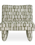 Willa - Accent Chair - Green / White
