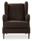 Serpentine - Brown Fabric Accent Chair
