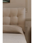 Sebastion - King Storage Bed - Cream