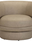 Deke - Swivel Chair - Light Brown