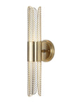 Cret - 2 Light LED Brass Sconce - Bronze