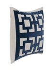 Novel Estate - 22" x 22" NV Corbin Pillow - Navy Blue