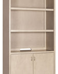 Marlowe - Bookcase - Polished Limestone