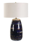 Orleans - Glaze Table Lamp - Blue