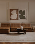 Lino - Lounge Modular Sectional - Tan