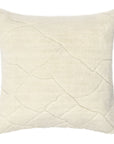 Renewed - 22" x 22" RN Mercer Pillow - Ivory