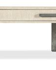 Melange - Silverfrost Cocktail Table - Pearl Silver