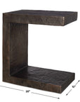 Obra - Outdoor Side Table - Bronze
