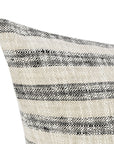 Linna - 24" x 24" Pillow - Natural / Black