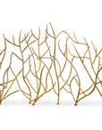 Gold Branches - Decorative Fireplace Screen - Gold