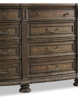 Rhapsody - 12-Drawer Dresser - Dark Brown