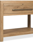 Driftwood - One-Drawer Nightstand With Stone