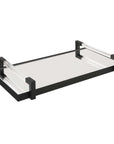 Deki - Mirrored Tray - Black