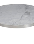 Modern - Revolve Large Nesting Table - Pearl Silver