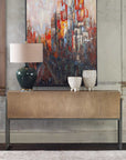 Nevis - Contemporary Console Table - Light Brown