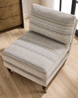 Chatsworth - Modern Slipper Chair - White