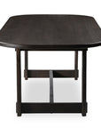 Glenn - Oval Dining Table - Dark Brown