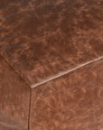 Kona - Leather Pouf
