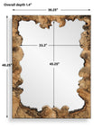 Abraham - Wood Mirror - Woodtone