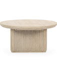 Vander - Solid Wood Round Coffee Table