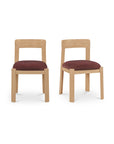 Oli - Dining Chair (Set of 2) - Berry / Purple
