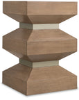 Sonnet - Square End Table - Dark Gray