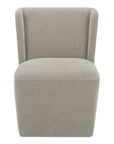 Cormac - Rolling Dining Chair - Slate Green