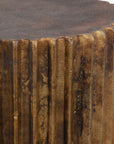 Peaks And Valleys - Accent Table - Gold