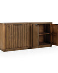 Labelle - 4 Door Buffet - Tan Oak