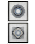 String Duet - Geometric Art (Set of 2) - Black