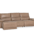 Branford - Power Recliner Sectional With LAF Chaise - Camel
