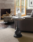 Curata - Accent Table - Light Brown / Black