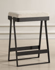Hover - Iron Counter Stool - Black