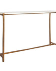 Affinity - Marble Console Table - White