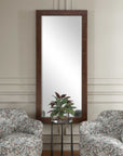 Durant - Tall Wood Mirror - Brown