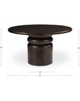 Maro - Dining Table - Brown