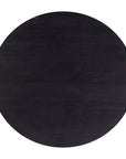 Bradbury - Large Wood Coffee Table - Blackened Acacia