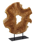 Bahati Wood - Sculpture - Natural