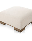 June - Ottoman - Oatmeal