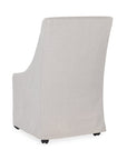 Warwick - Upholstered Rolling Dining Chair