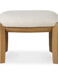 Port - Small Bench - Natural / White