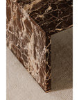 Rosa - Coffee Table - Rosso Levnato Marble