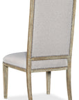 Castella - Upholstered Side Chair - Beige / Light Brown
